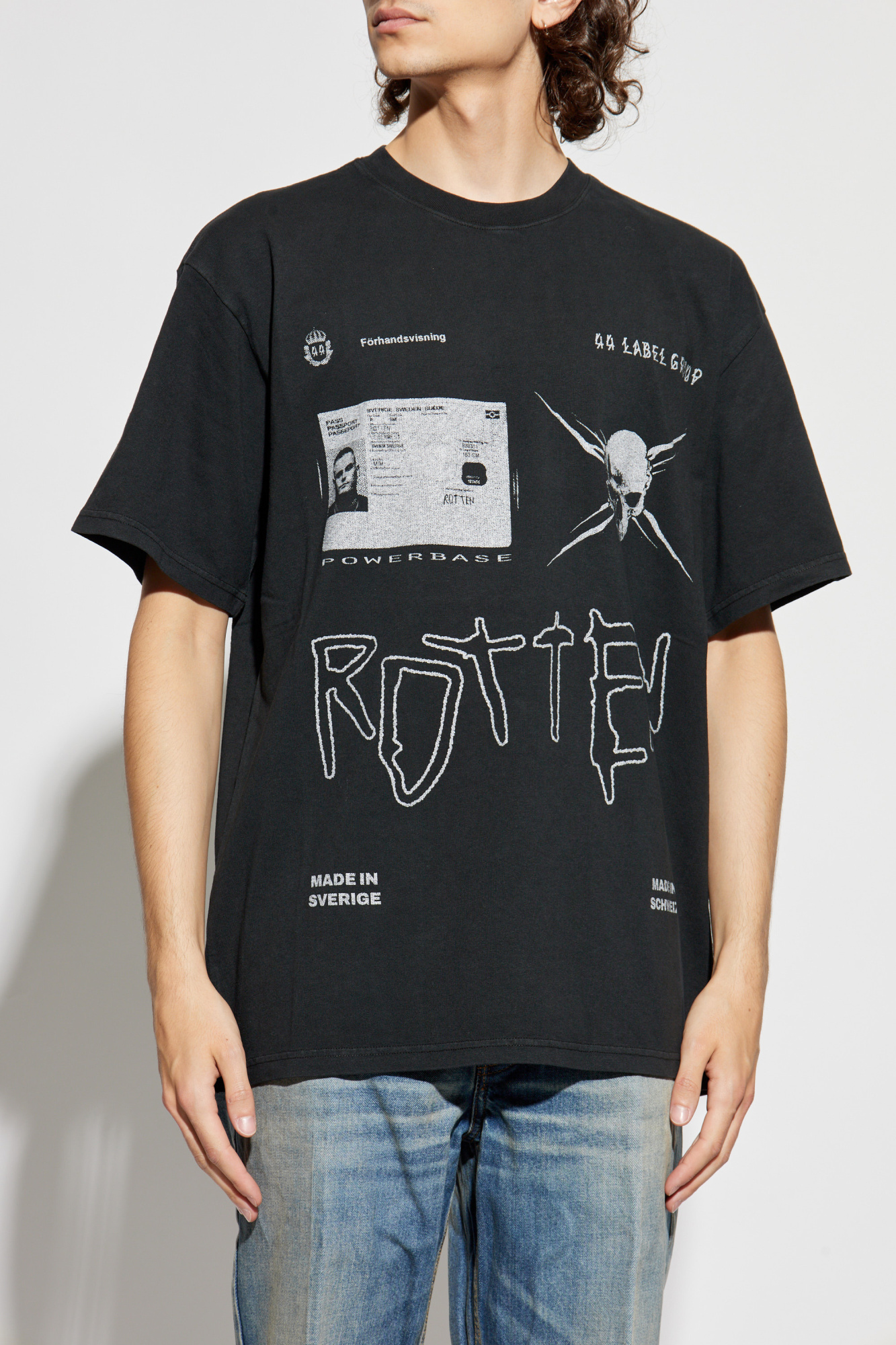 44 Label Group T-shirt with logo | Men's Clothing | Vitkac